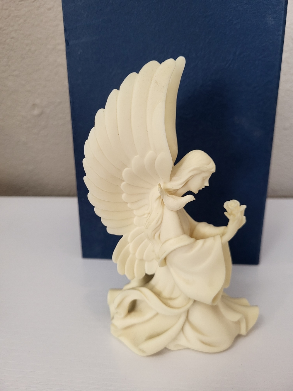 Roman Inc. The Millenium Collection 'Angel Rose' 6.5" Figurine Boxed